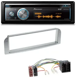 Pioneer MP3 DAB USB CD Bluetooth Autoradio für Alfa Romeo 147, GT - silbergrau
