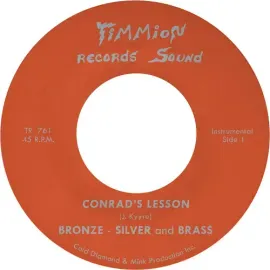 Виниловая пластинка Bronze Silver & Brass – Conrad's Lesson (Релиз 2024)