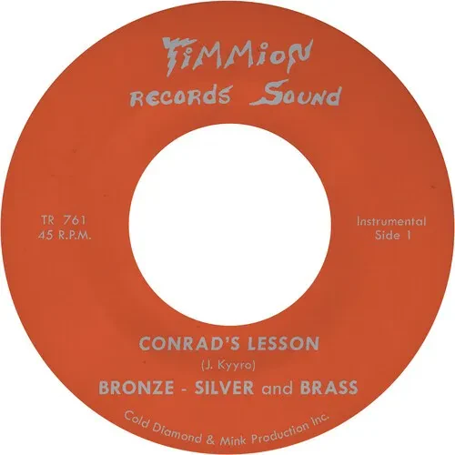 Виниловая пластинка Bronze Silver & Brass – Conrad's Lesson (Релиз 2024)