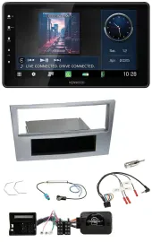 Kenwood Lenkrad Bluetooth USB DAB Autoradio für Opel Astra H Zafira B Corsa D ma