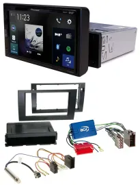 Pioneer DAB MP3 Bluetooth USB Autoradio für Audi A4 B6 B7 01-08 Symphony Aktivsy