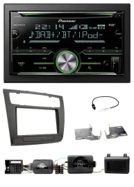 Pioneer Bluetooth Lenkrad DAB 2DIN USB CD Autoradio für BMW 1er PDC aut. Klima E
