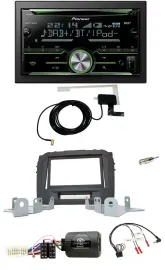 Pioneer CD USB Lenkrad Bluetooth 2DIN DAB Autoradio für Suzuki Vitara LY ab 04/2