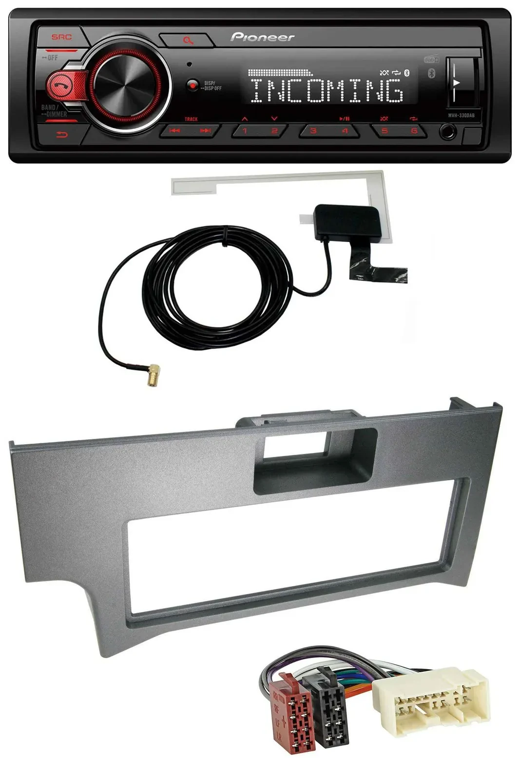 Автомагнитола для Nissan Primera P11-144 Facelift 1999 Pioneer USB, MP3, DAB, Bluetooth