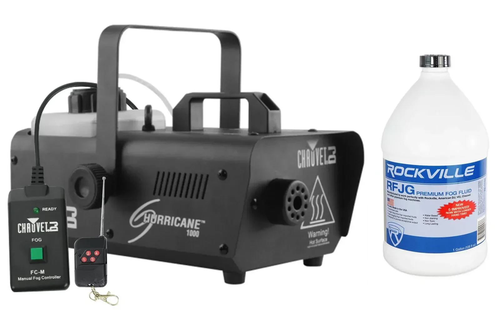 Генератор дыма Chauvet DJ H1000 Hurricane 1000 с жидкостью