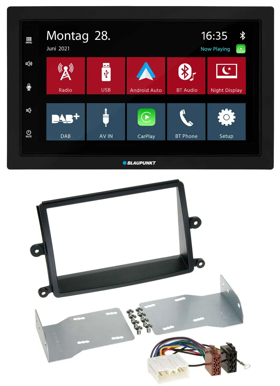 Blaupunkt MP3 Bluetooth DAB 2DIN USB Autoradio für Mitsubishi L200 (06-15)
