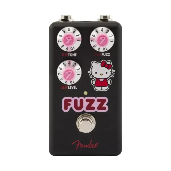 Педаль эффектов для электрогитары Fender Hello Kitty Black Fuzz