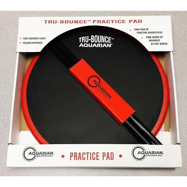 Тренировочный пэд Aquarian Tru-Bounce Practice Pad