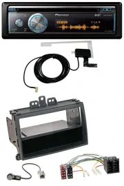 Pioneer Bluetooth DAB MP3 USB CD Autoradio für Hyundai i20 08-11 Rubber-Touch Ab