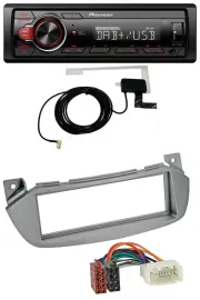 Pioneer 1DIN MP3 DAB USB AUX Autoradio für Nissan Pixo UA0 09-13 Suzuki Alto GF