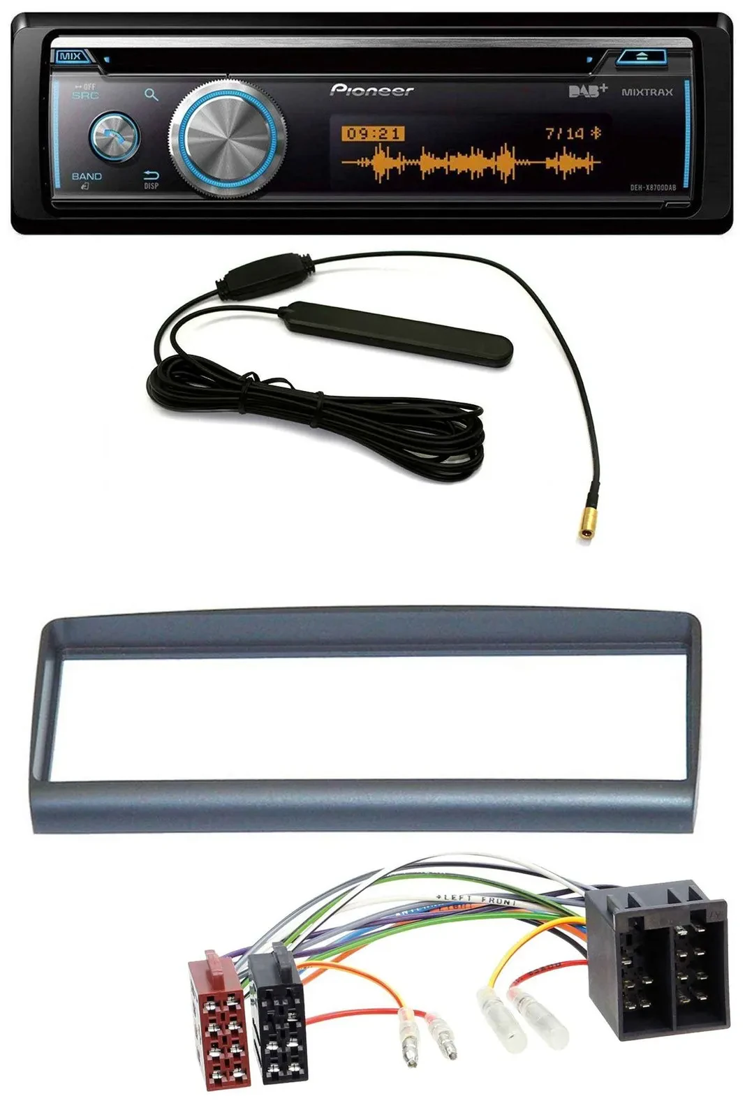 Pioneer CD USB Bluetooth DAB MP3 Autoradio für Alfa Romeo Spider GTV 1994-2005