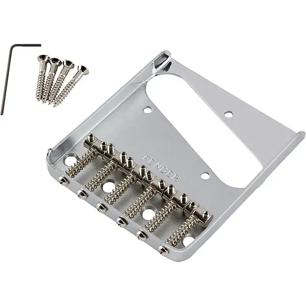 Бридж фиксированный Fender Telecaster Bridge Kit Chrome