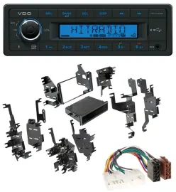 VDO Bluetooth AUX USB MP3 Autoradio für Toyota Tundra / Celica / FJ