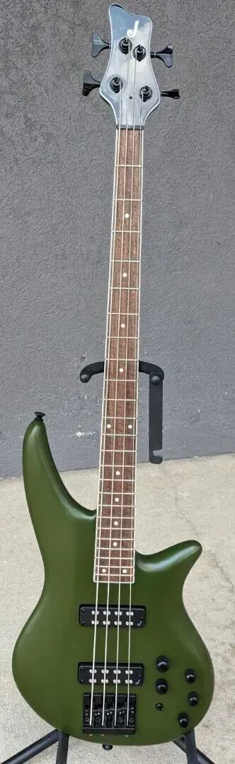 Бас-гитара Jackson SBX IV Spectra Bass X Series Matte Army Drab