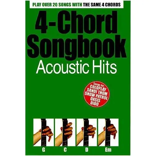 Ноты MusicSales 4-Chord Songbook. Acoustic Hits