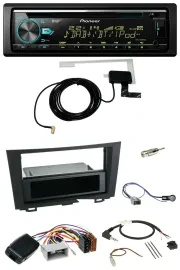 Автомагнитола для Honda CR-V (2006–2012) Pioneer CD/USB/DAB, MP3, поддержка управления на руле