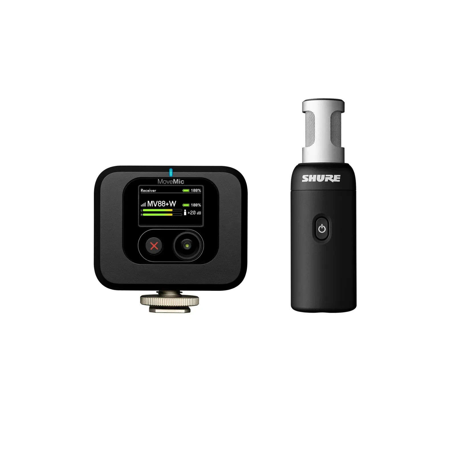 Б/У Микрофонная радиосистема для видео Shure MoveMic 88 Plus (набор, черный)