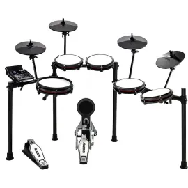 Alesis Nitro Max Expanded Electronic Drum Kit Black