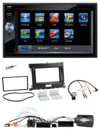 Blaupunkt SD USB TMC Bluetooth 2DIN Lenkrad Navigation für Ford Ranger XL ab 02/