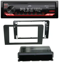 JVC Bluetooth USB DAB Lenkrad Autoradio für Audi A3 8P 03-12 Bose Aktivsystem Qu