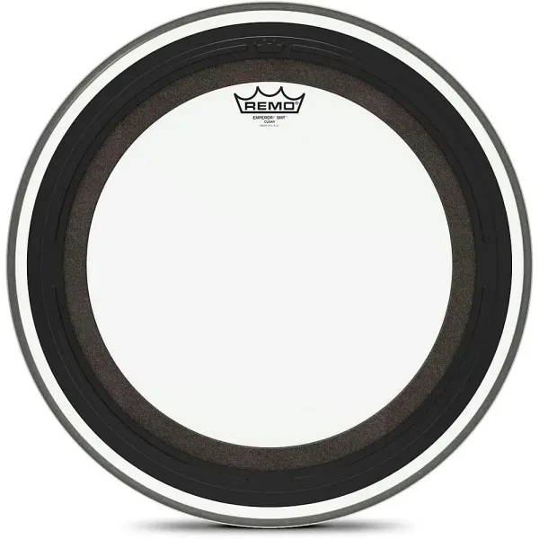 Remo Emperor SMT Clear Bass Drum Head 18 in.