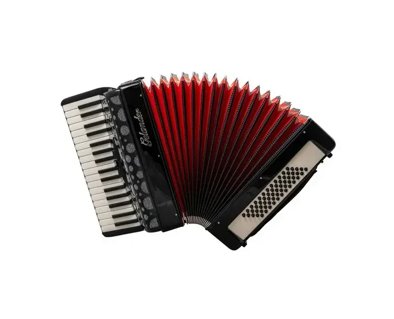 GH1860 Аккордеон 34/60, черный, Gelander