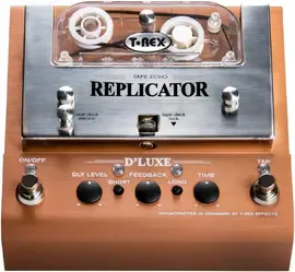 Педаль эффектов для электрогитары T-Rex Replicator D'Luxe Analog Tape Echo Effects Pedal