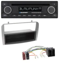 Blaupunkt MP3 Bluetooth DAB CD USB Autoradio für Alfa Romeo 147 GT silber Ablage