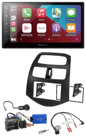 Pioneer USB Lenkrad DAB 2DIN Bluetooth Autoradio für Chevrolet Spark 2013-2015