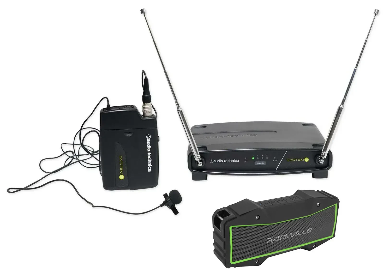 Микрофонная радиосистема Audio-technica ATW-901a/L с портативной акустикой