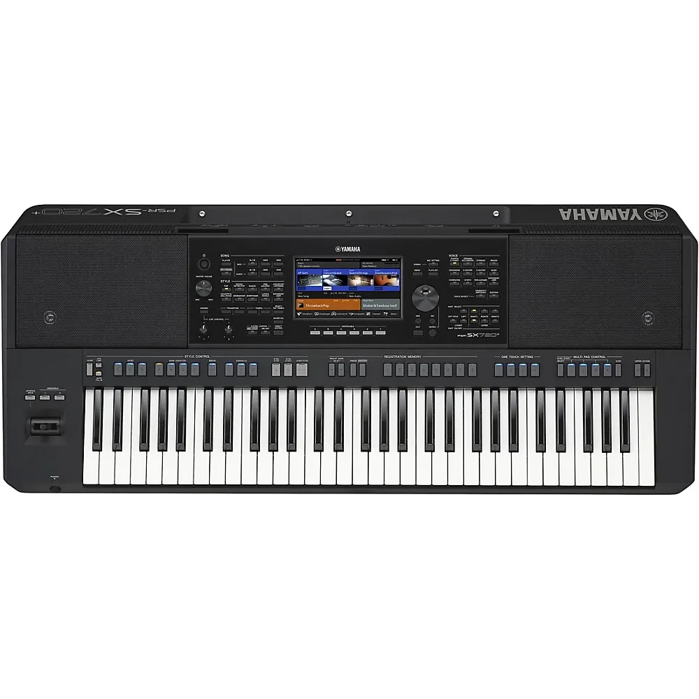 Синтезатор-аранжировщик Yamaha PSR-SX720+ 61-Key, Touchscreen 7"