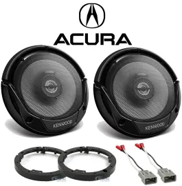 Kenwood 600W 6.5" Front Car Speaker Replacement Kit For 2009-2014 Acura TL