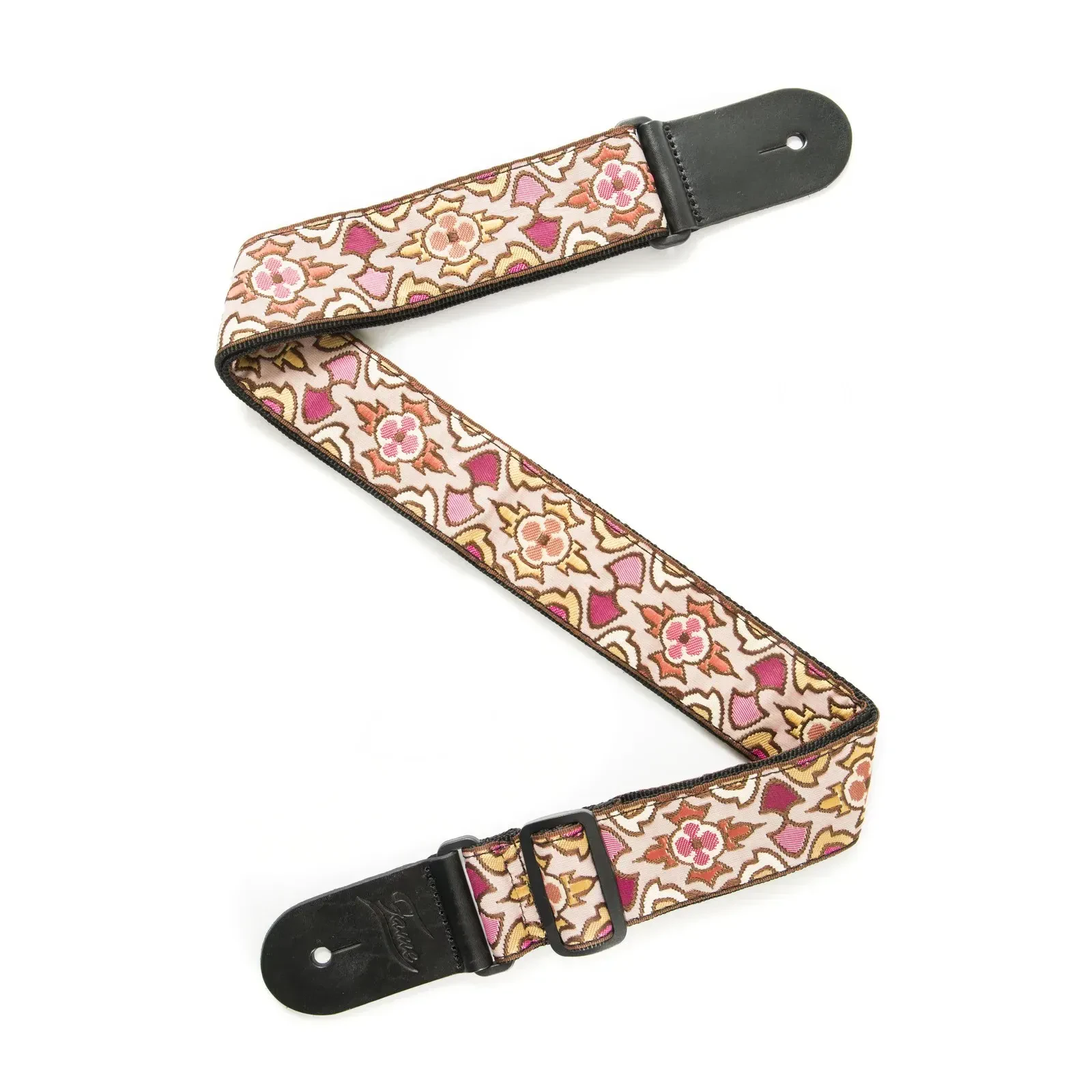 Ремень для гитары Fame Audio GIT0043550-000 Weave Series Jacquard Pattern 4 Pink Gold