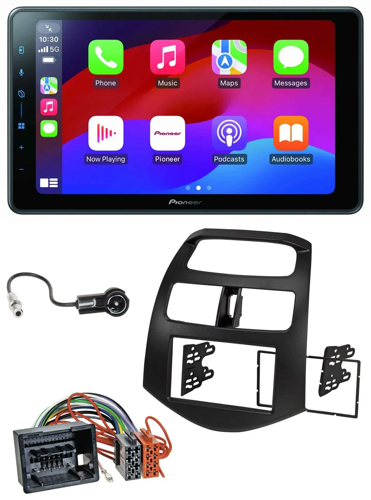 Pioneer Bluetooth 2DIN USB MP3 DAB Autoradio für Chevrolet Spark ab 2013