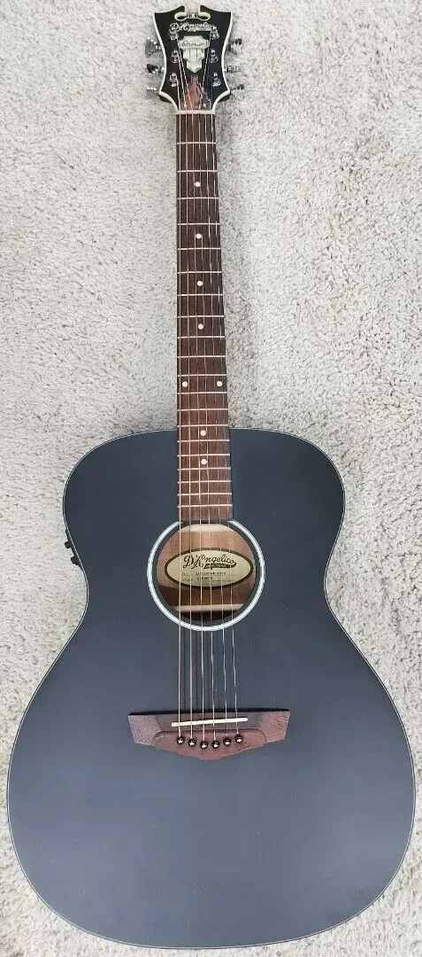 Электроакустическая гитара D'Angelico Premier Tammany CS Matte Black