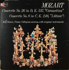 JORG DEMUS - Mozart: Piano Concerto No. 26 ; Piano Concerto No. 8 (LP, Used)