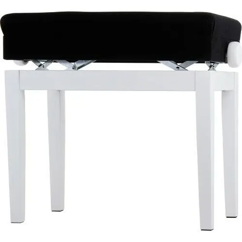 Банкетка для клавишных Gewa Piano Bench Deluxe Compartment White Matt