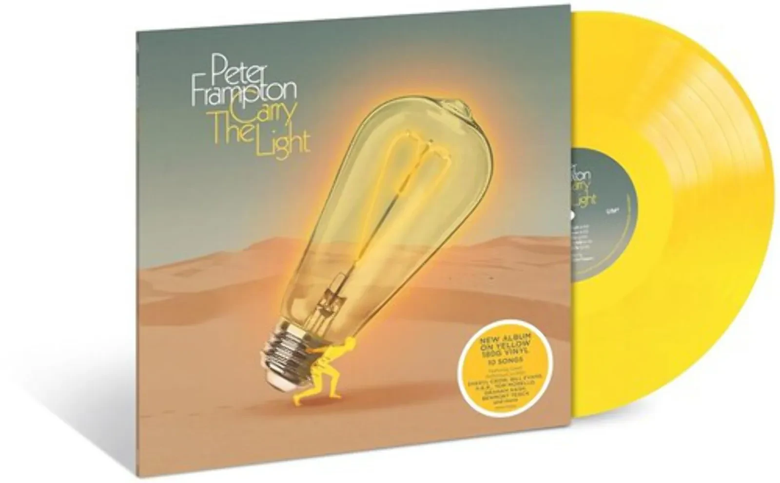 Peter Frampton - Carry The Light [Yellow Vinyl] NEW Vinyl