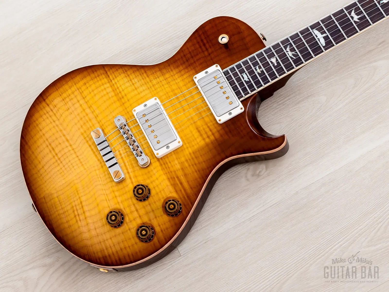 Б/У электрогитара PRS McCarty 594 Singlecut Wood Library 10 Top