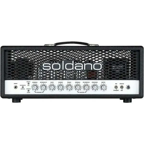 Ламповый усилитель для электрогитары Soldano SLO-100 Super Lead Overdrive 100W Tube Amp Head Black