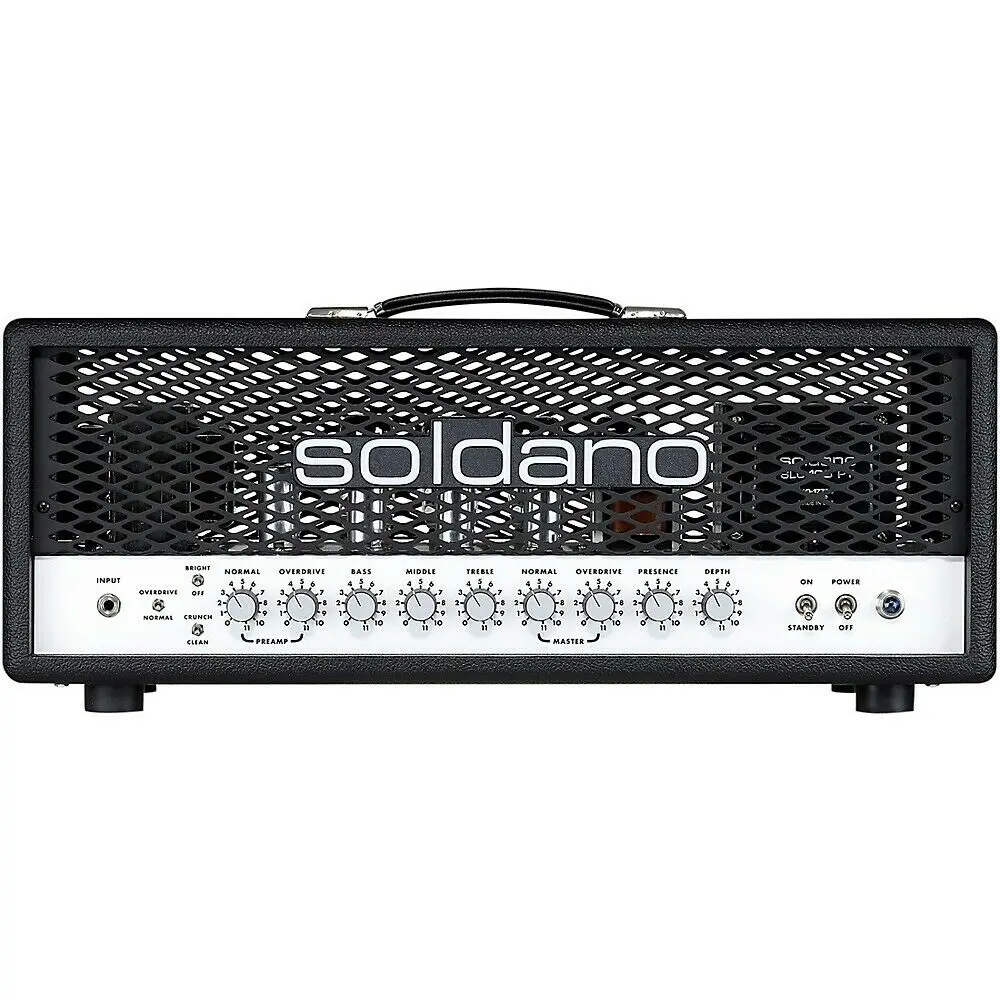 Soldano SLO-100 Super Lead Overdrive 100W Tube Amp Head Black купить в  SKIFMUSIC | 471920