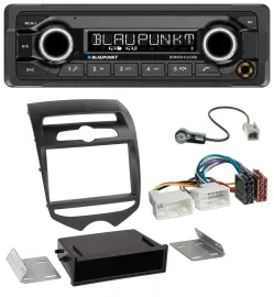 Blaupunkt Bluetooth DAB MP3 USB Autoradio für Hyundai ix20 (ab 10) man. Klima