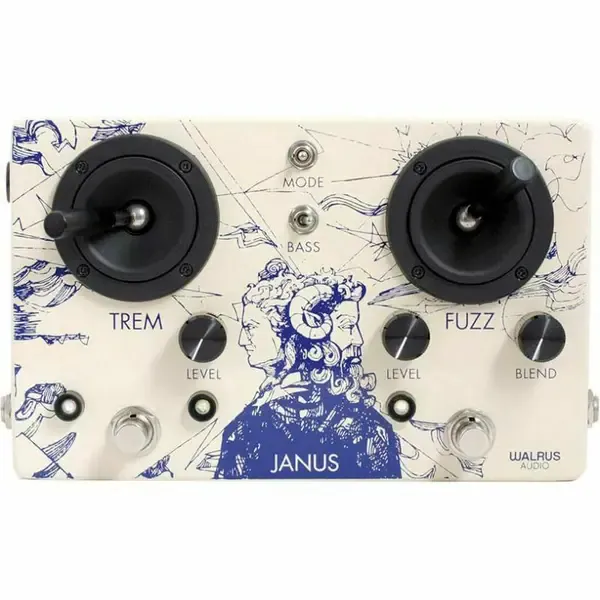 Педаль эффектов для электрогитары Walrus Audio Janus Fuzz Tremolo