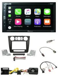 Pioneer DVD 2DIN Lenkrad DAB Bluetooth USB Autoradio für BMW 1er man. Klima E87/