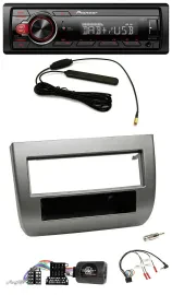 Автомагнитола Pioneer 1-DIN DAB USB MP3 для Lancia Y (843) 2005–2011, антрацит