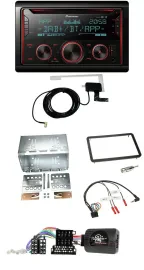Pioneer 2DIN Lenkrad DAB USB CD Bluetooth Autoradio für Alfa Romeo 159 Brera Spi