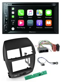 Pioneer MP3 USB DVD Bluetooth DAB 2DIN Autoradio für Mitsubishi ASX 2010-2014