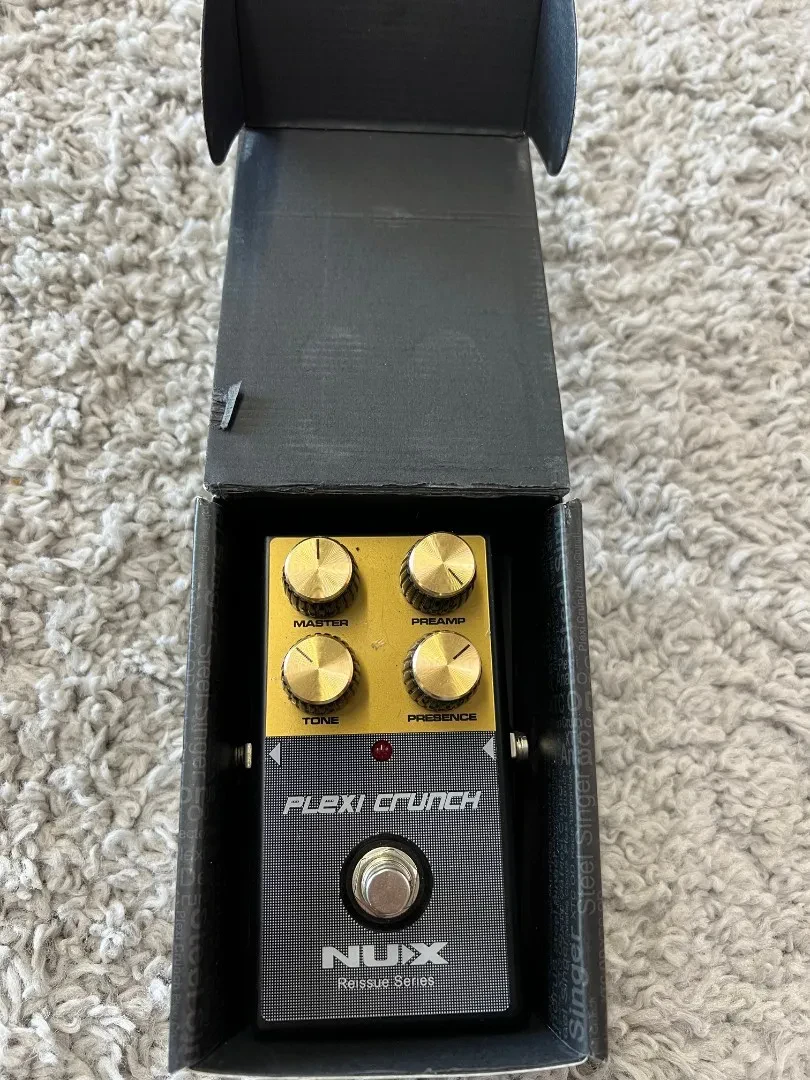 NUx Effects Reissue Series Plexi Crunch Overdrive Metal Guitar Effect Pedal