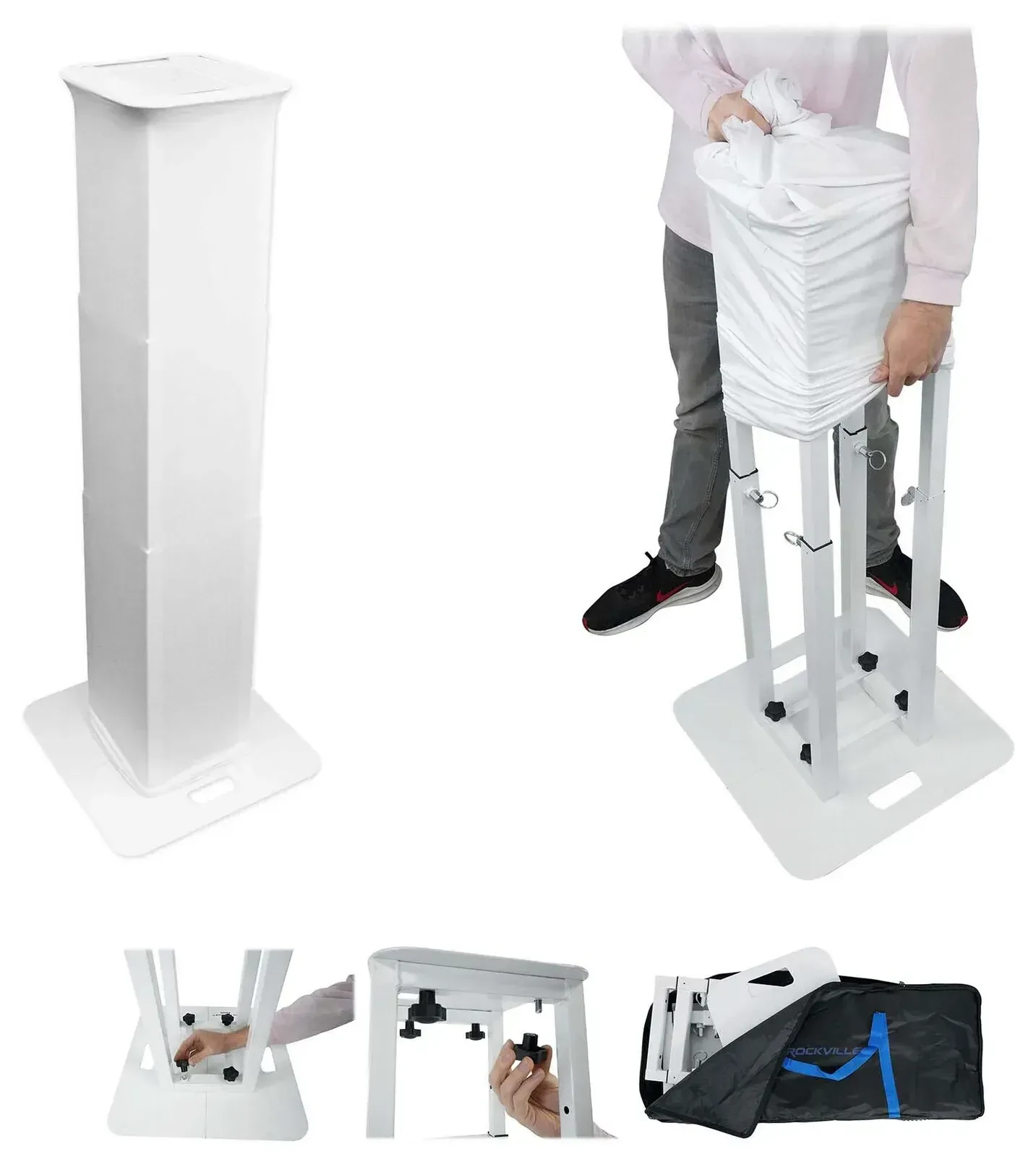 Стойка для световых приборов Rockville RTP-GO White с аксессуарами