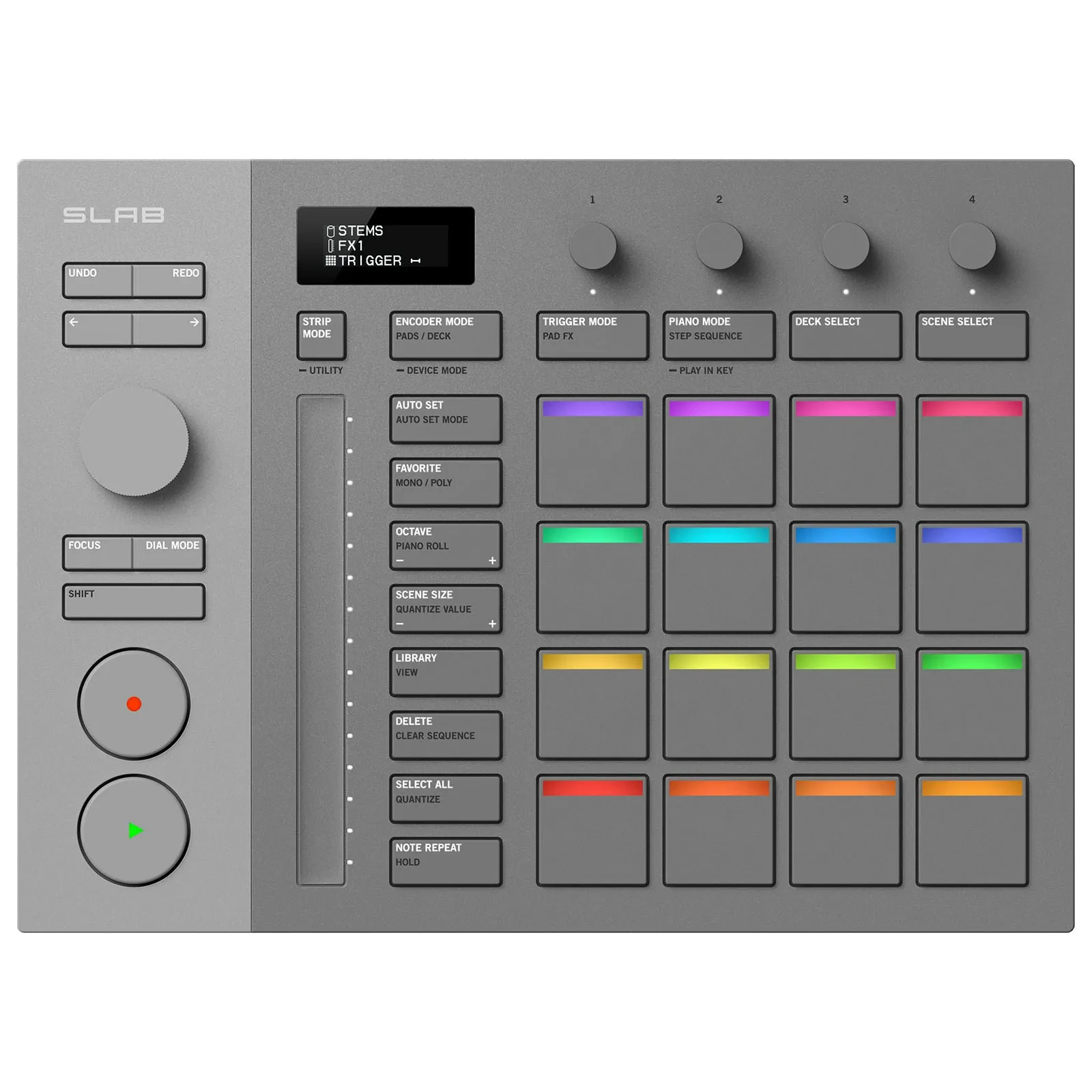 MIDI-контроллер для Serato Studio AlphaTheta SLAB